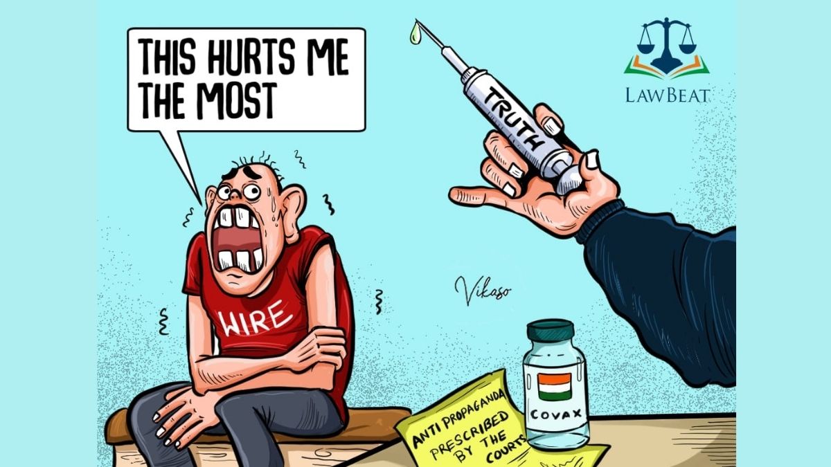 LawBeat | "This Hurts Me The Most!" - Lawbeat's Editorial Cartoon